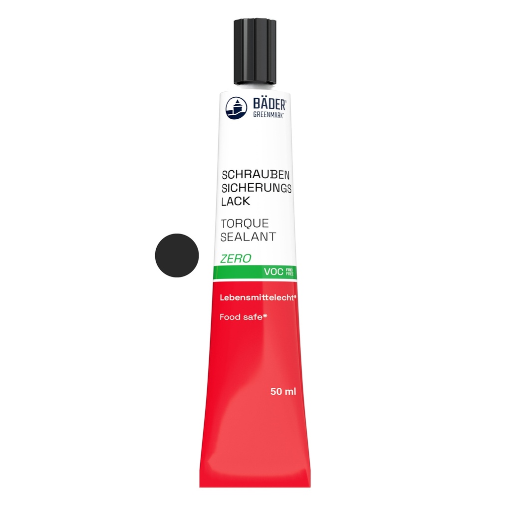 Lackfabrik Bäder Torque Sealant Zero Black Tube 50 ml
