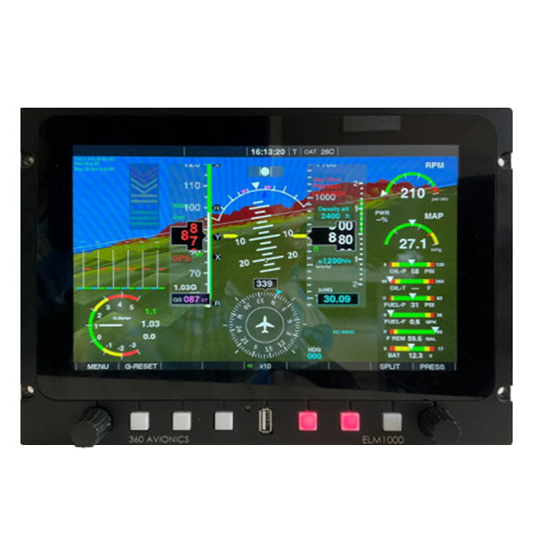 360 Avionics ELM1000 EFIS Flight Instrument