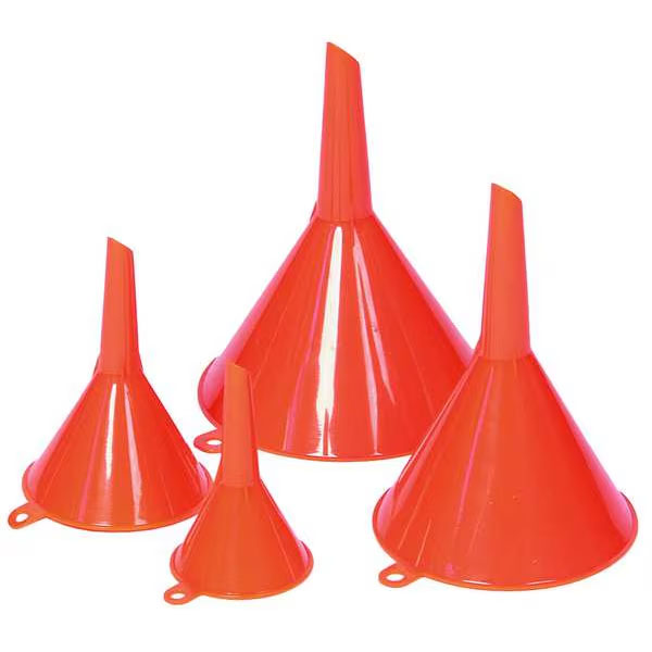 Funnel Set - Polyethylene - 4 Piece