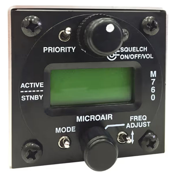 Microair Avionics M760 Glider Combo Kit Harness Boom Mic Speaker Airkit Antenna