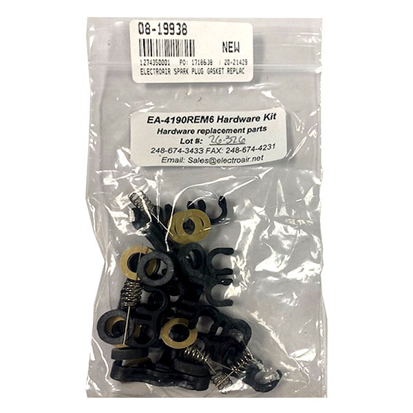 Electroair Spark Plug Gasket Replacement Kit - Big Barrel - 6CYL