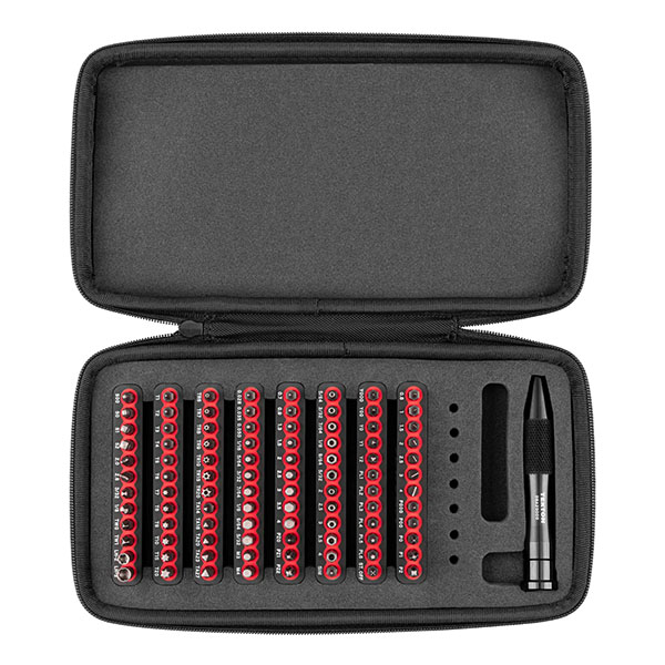 Tekton - 4 mm Precision Bit Driver And Bit Set With Case (97-Piece)