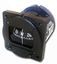 Airpath C2300 L4 Panel Mount Compass Lit 12V North Hem TSO