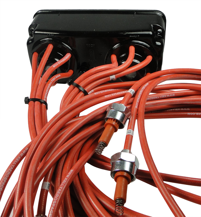 KELLY 10-821625-4 YELLOW DUAL IGNITION HARNESS OH