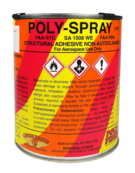 Poly-Fiber Poly-Spray Quart