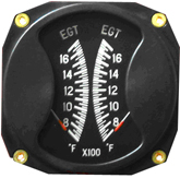 Swift 3-1/8 Round Dual EGT 700-1700 F / 700-1700 F
