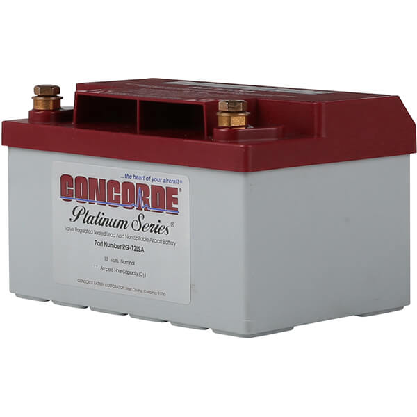 Concorde Sealed Battery RG-12Lsa Experimental