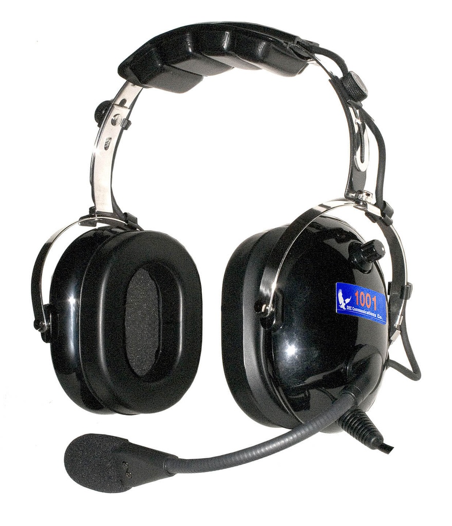 Dre 1001 Passive Headset Black Gelseal