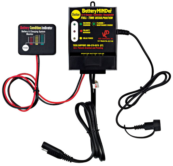 BatteryMINDer Solar 12-V 15A Charger