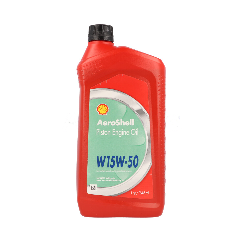 AEROSHELL OIL W 15W50, CAN 1 QT// SAE-J-1899
