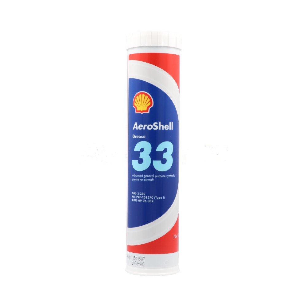 AEROSHELL GREASE 33 ,TUBE 0,4 KG //MIL-PRF-23827C TY I & BMS 3-33A & G-354 & AIMS09-06-002 (Z21219)
