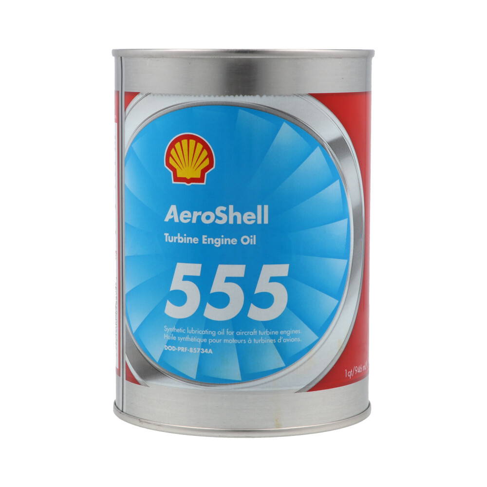 AEROSHELL TURBINE OIL 555 , CAN 1 QT // MIL-PRF-85734A & O-160