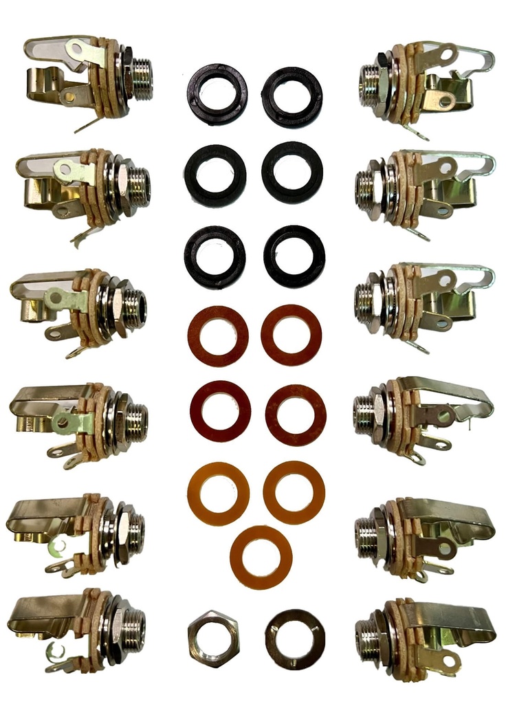 Replacement 6Pl Stereo Jack Kit