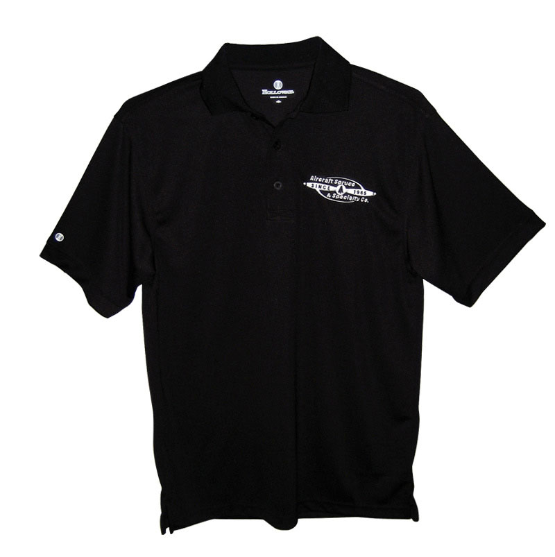 Spruce Polo Shirt Black Lg