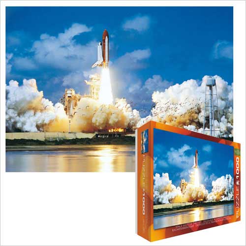 Space Shuttle Take-Off Puzzle