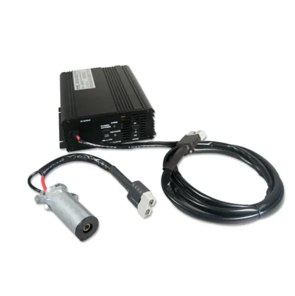 12V Port Power Supply 25 Amp Piper Plg & Battery Clips