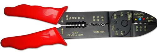 WIRE STRIPPER & CRIMPING TOOL
