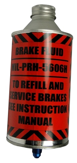 GEE BEE BRAKE RESERVOIR 8OZ SILVER