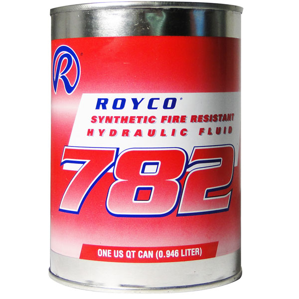 Royco Hydraulic Fluid 782 - MIL-PRF-83282 - Single Quart