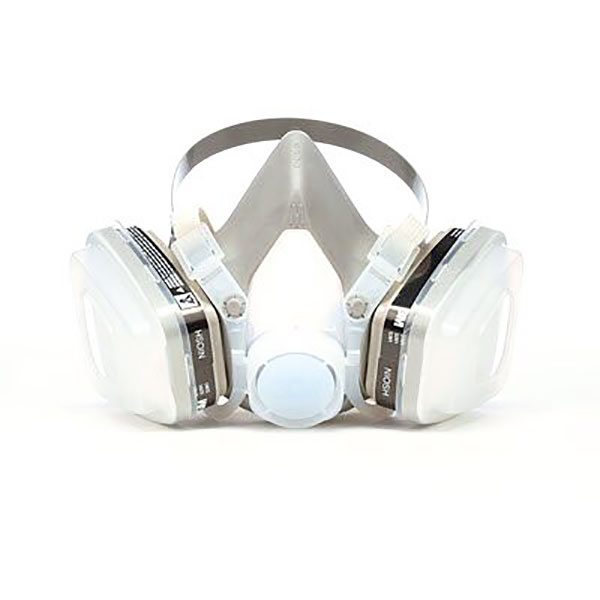 3M Half Face Dspbl Respirator Mask Vapor/P95