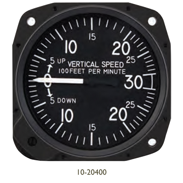 United 3-1/8 Vertical Speed Indicator 0-2000 Fpm
