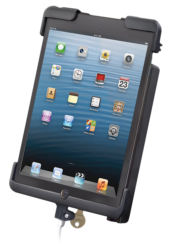RAM Tab Lock Holder For iPad Mini Without Skin Or Sleeve