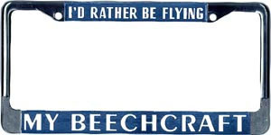 My Beechcraft License Frame