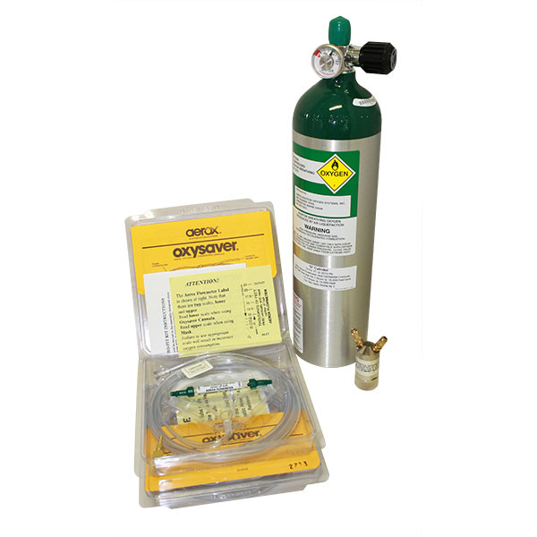 Aerox Oxygen System 2D 2 Person 13 Cubic Feet