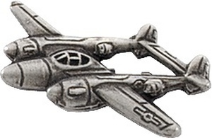 Tackette Silver P38 Lightning