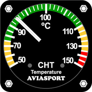Rotax 912Uls 914Ul CHT Gauge 2.25 50-150 C