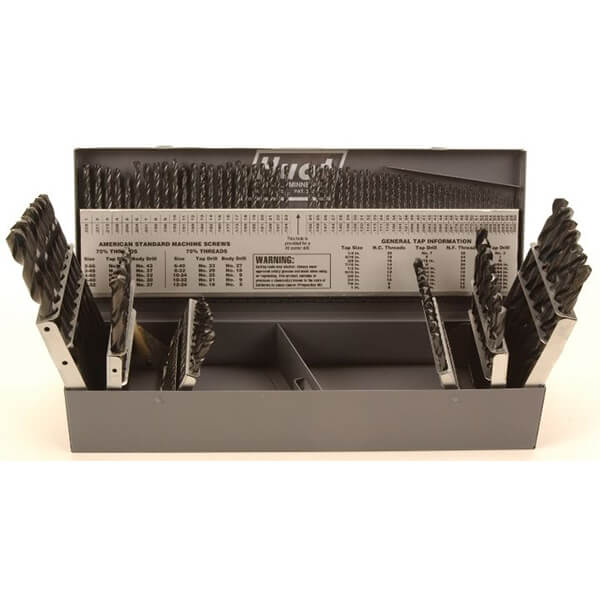 Drill Bit Combo HSS All Bits 115 Piece USA