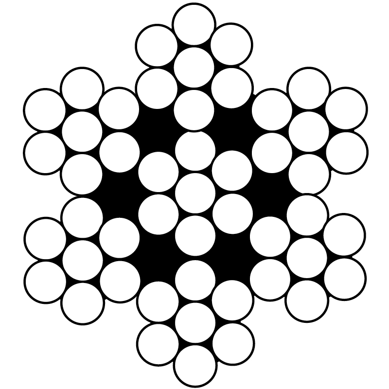 Control Cable 1/16 7X7 Galv