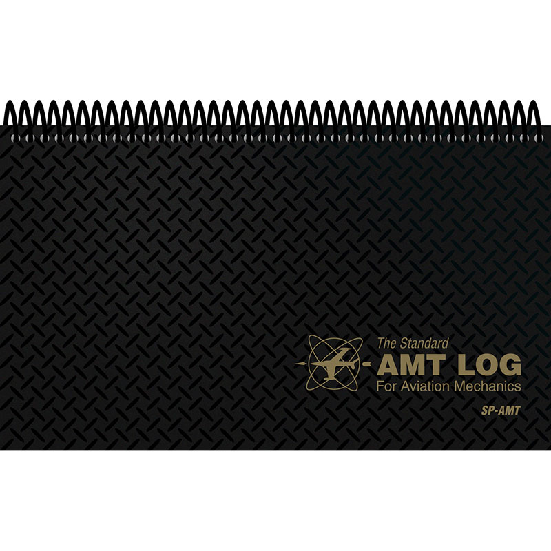 ASA Aviation Maintenance Technician (AMT) Logbook (11 x 6.5 192 Pages)