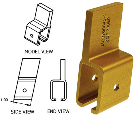 MC0700645-4 Right Seat Roller Housing For Cessna