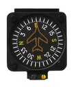 Falcon Vertical Card Compass 12V Lit North Hem With Mount
