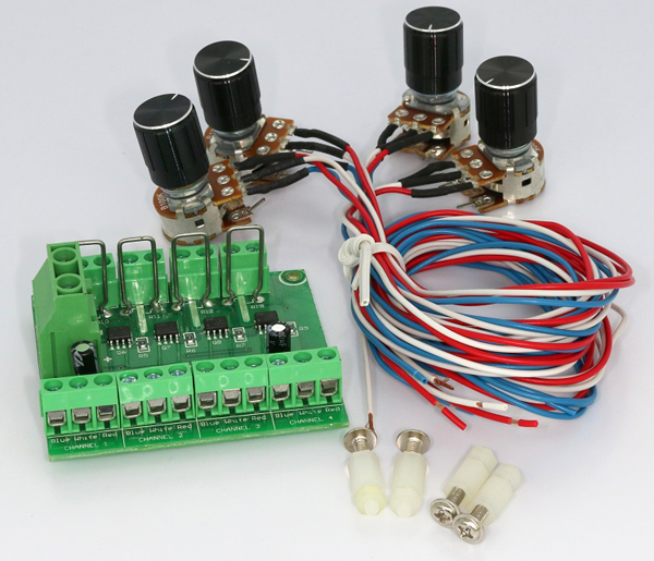 New 4-Channel LED Dimmer 12VDC