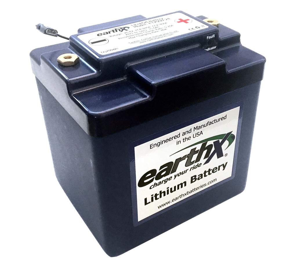 EarthX Lithium Battery Experimental Aircraft 24V/11.7 AH Case U ETX680-24-VNT
