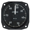 3-1/8 Airspeed Indicator 0-80Mph With Pitot