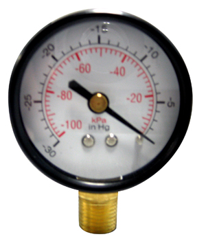 Vacuum Gauge 2 X 1/4 NPT