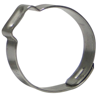 Oetiker 155 Stainless Steel Clamp 22.6MM Mechanical Interlock 1Ear