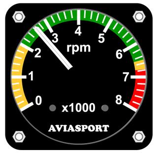 Rotax 503 582 Ducati With Range Marks