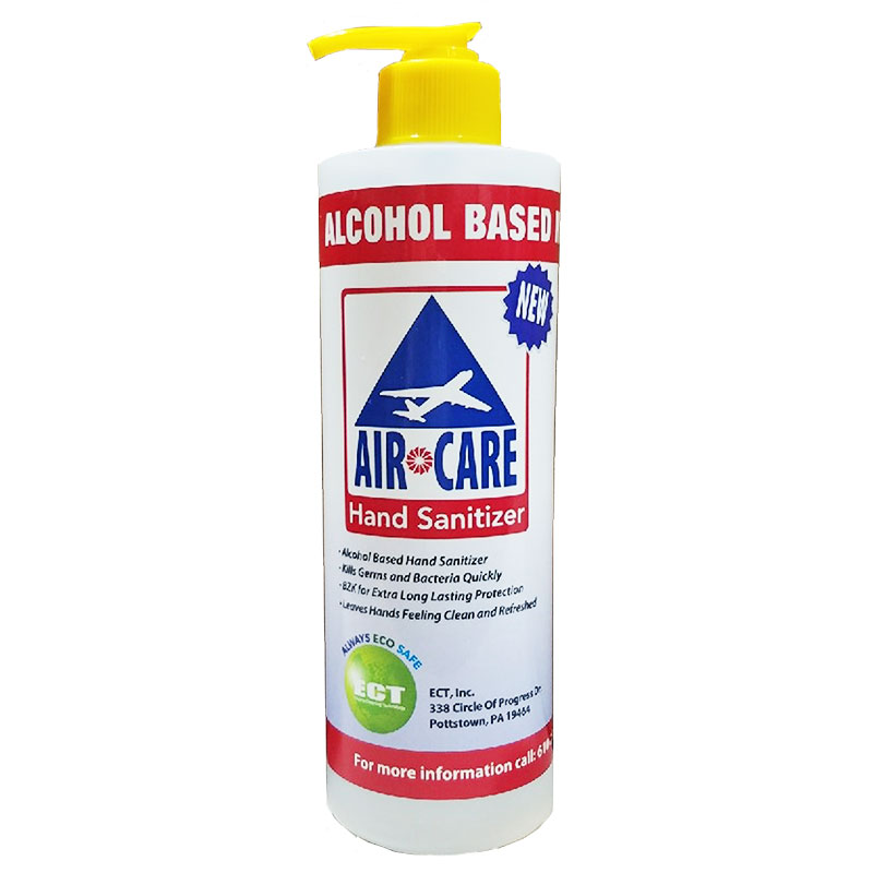 ECT Alcohol Based Hand Sanitizer 16 Oz 4Pk
