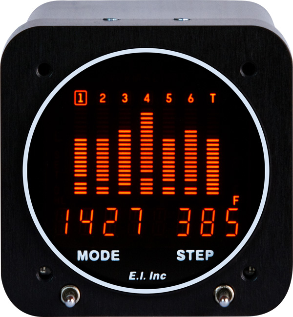 EI UBG 16 EGT & CHT 4 CYL 2-1/4" W/ MEMORY TSO
