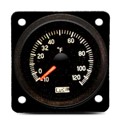 Mitchell OAT Gauge -10F - 120F