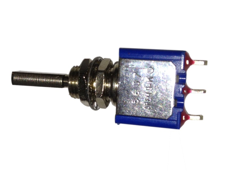 Infinity Toggle Switch Spring Loaded-To-Center