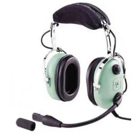 David Clark H10-13H Helicopter Headset Coil Cord Mono H10