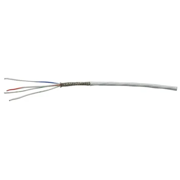 Shielded 22GA 4 Conductor White Wire M27500-22TG4T14