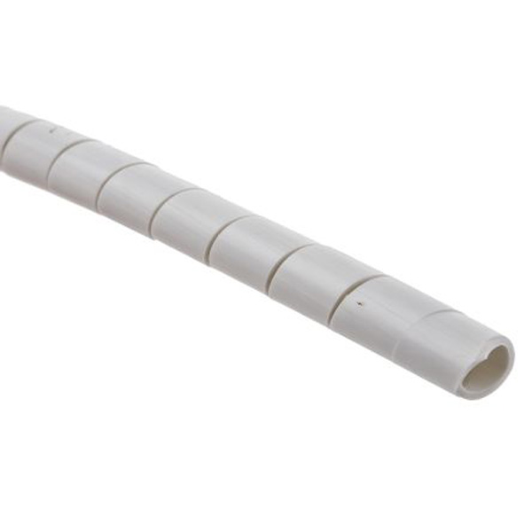 Spiral Wrap 1/8 Black Fire Resistant Pe-Fr