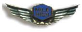 Mile High Wing Pin
