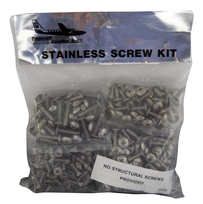 Stainless Steel Screw Kit For Cessna 172